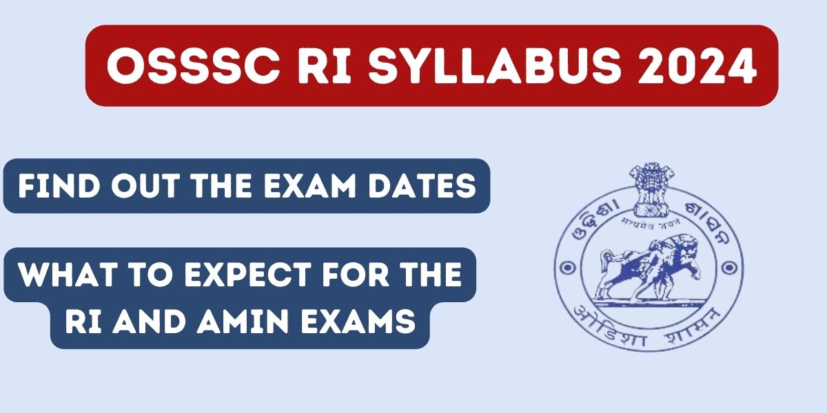 OSSSC RI Syllabus 2024