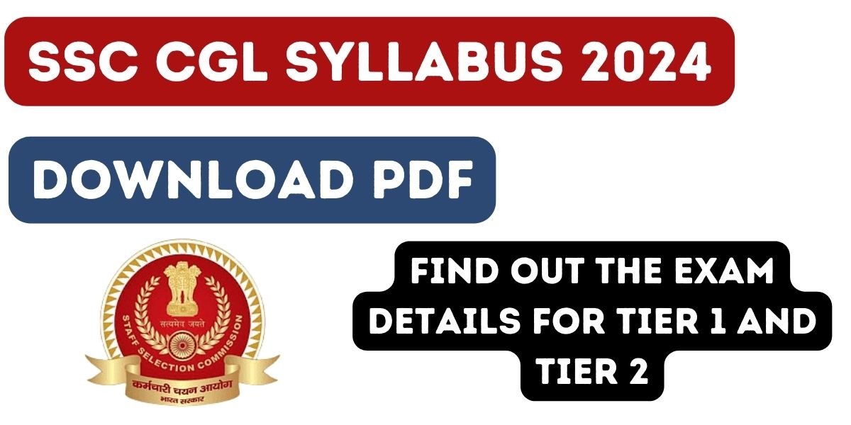 SSC CGL Syllabus