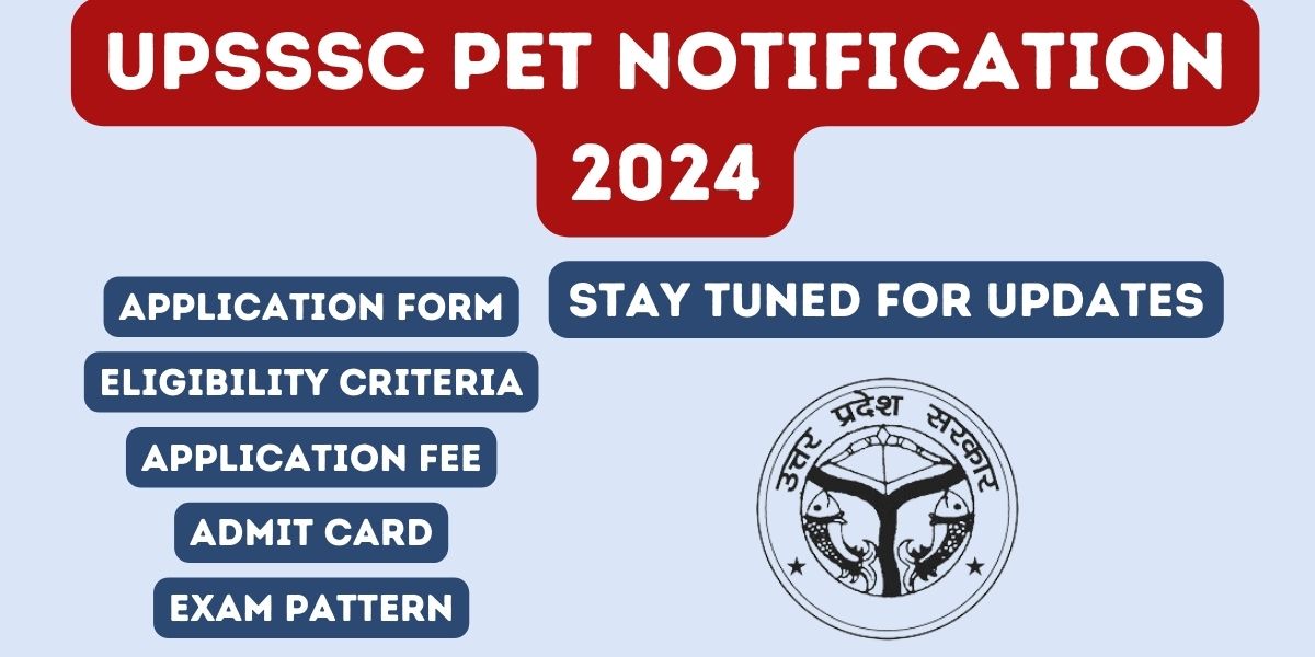 UPSSSC PET Notification 2024