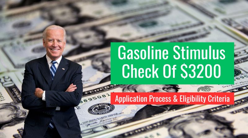 Gasoline Stimulus Check Of $3200