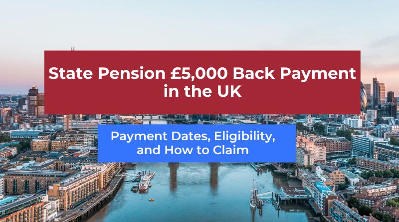 State Pension £5,000 Back Payment in the UK